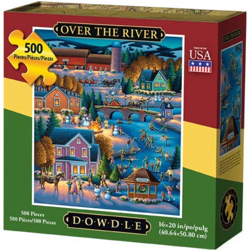 Dowdle Jigsaw Puzzle - Over The River - 500 Piece