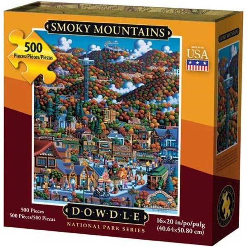 Dowdle Jigsaw Puzzle - Smoky Mountain National Park - 500 Piece