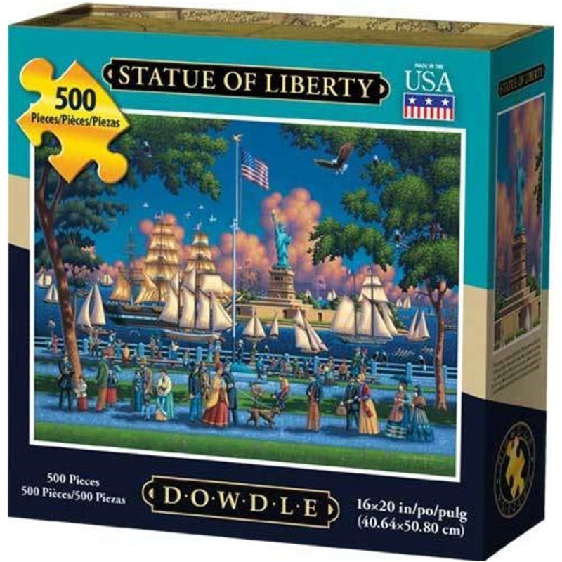 Dowdle Jigsaw Puzzle - Statue of Liberty - 500 Piece