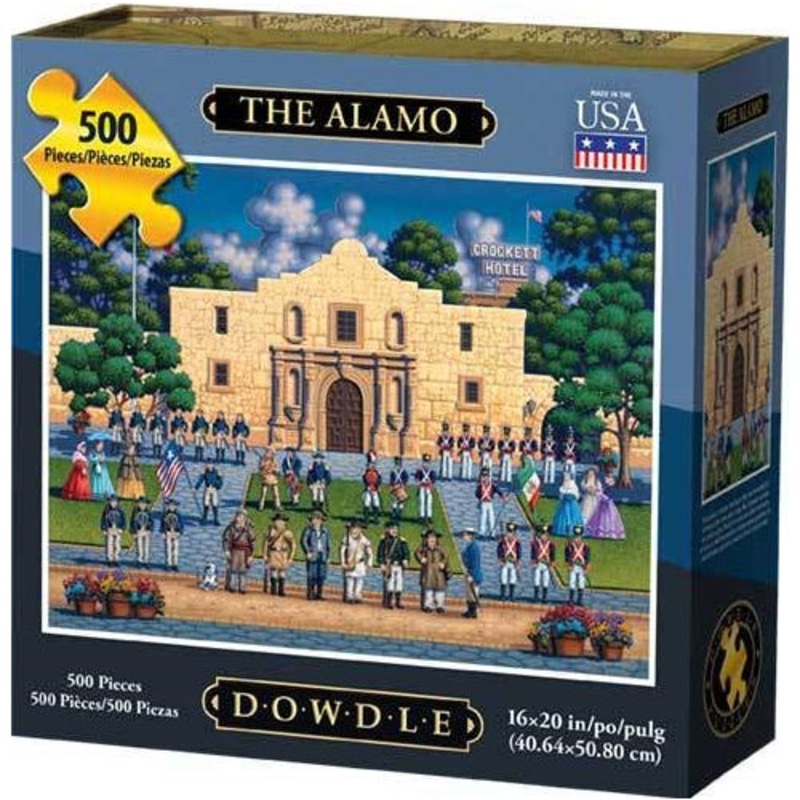 Dowdle Jigsaw Puzzle The Alamo 500 Piece