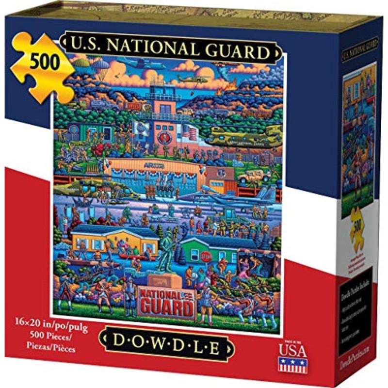 Dowdle Jigsaw Puzzle - U.S. National Guard - 500 Piece