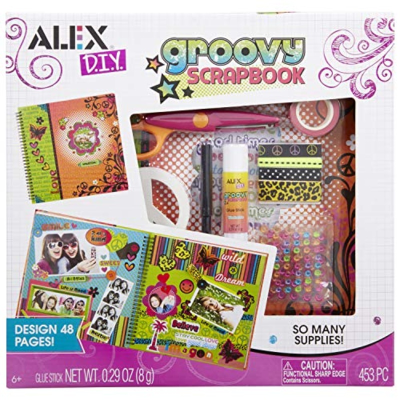 Alex Craft Groovy Scrapbook Kids Art and Craft Activity