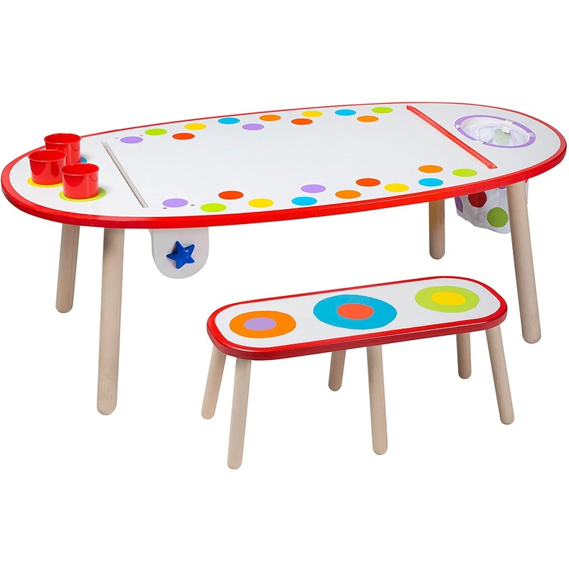 ALEX Toys Artist Studio Super Art Table Rainbow Dots