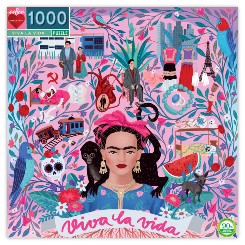 Eeboo Viva la Vida, 1008 Piece Puzzle