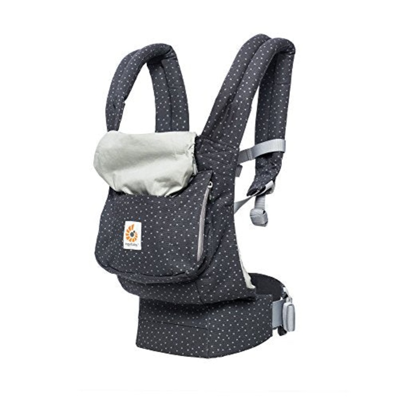 Ergobaby Original Award Winning Ergonomic Multi-Position Baby Carrier, Starry Sky
