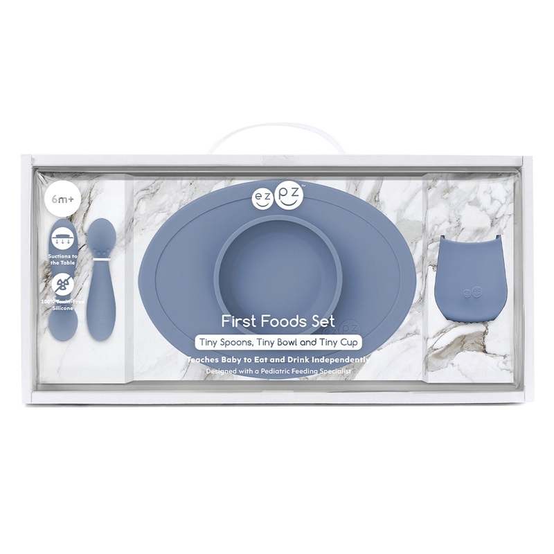 EZPZ First Foods Set Indigo