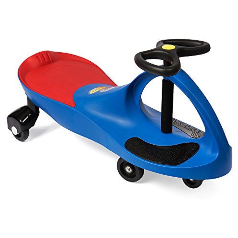 PlasmaCar The Original by PlaSmart  Blue  Ride On Toy, Ages 3 yrs and Up, No Batteries, Gears, or Pedals, Twist, Turn, Wiggle for Endless Fun