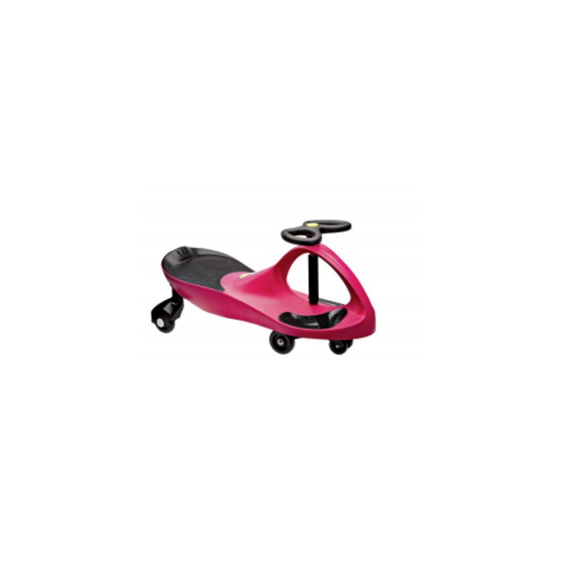 PlasmaCar The Original by PlaSmart  Pink/Black  Ride On Toy, Ages 3 yrs and Up, No Batteries, Gears, or Pedals, Twist, Turn, Wiggle for Endless Fun
