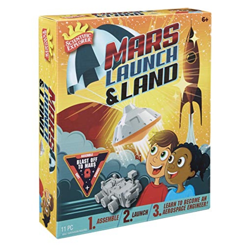 Scientific Explorer Mars Rover Launch & Land Kids Science Kit