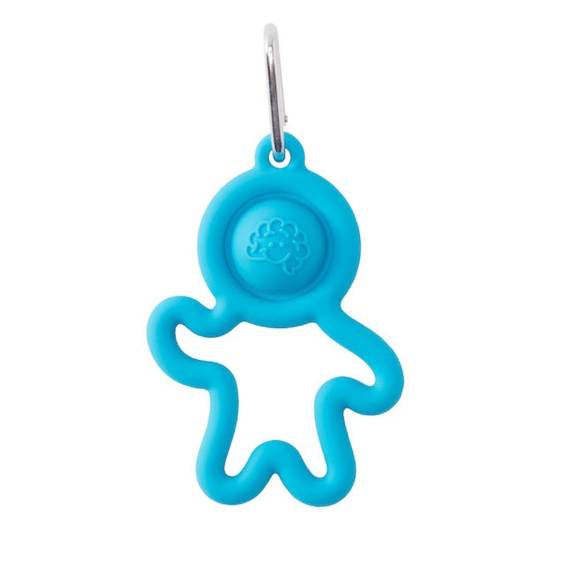 Fat Brain To Co Lil Dimpl Keychain - Blue