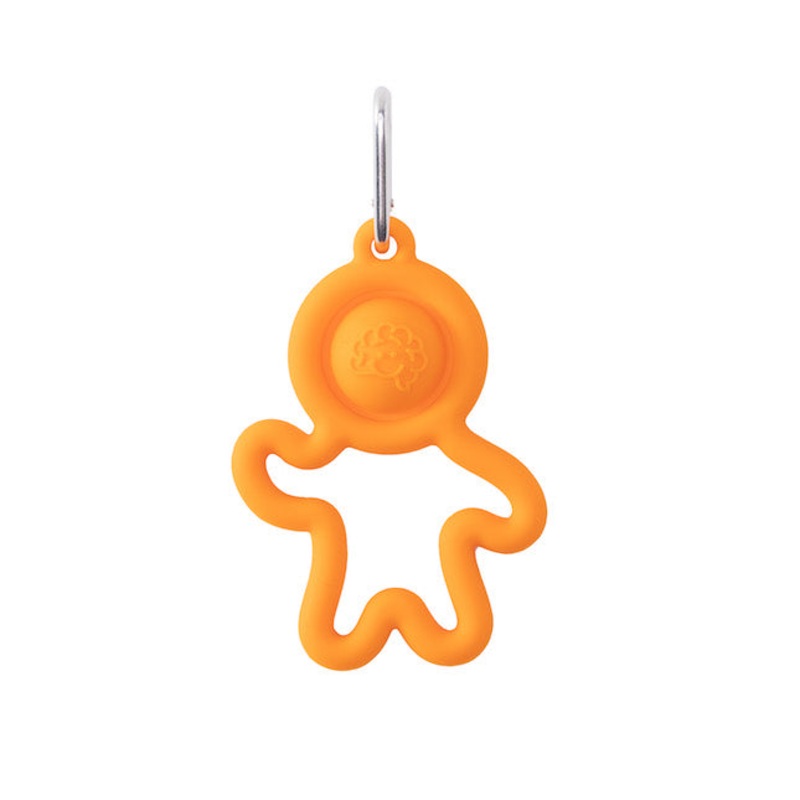Fat Brain To Co Lil Dimpl Keychain - Orange