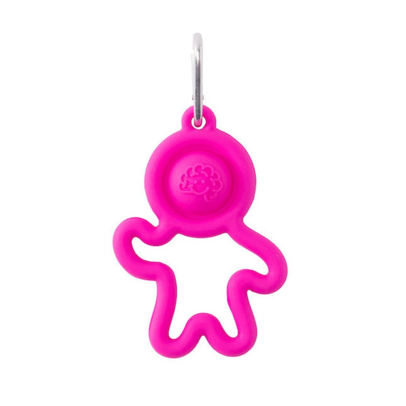 Fat Brain To Co Lil Dimpl Keychain - Pink