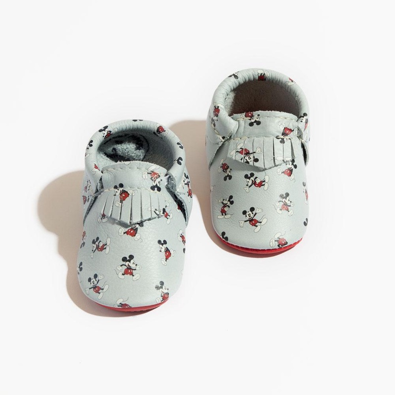Freshly Picked All About Mickey City Mocc Mini Sole, Size 3