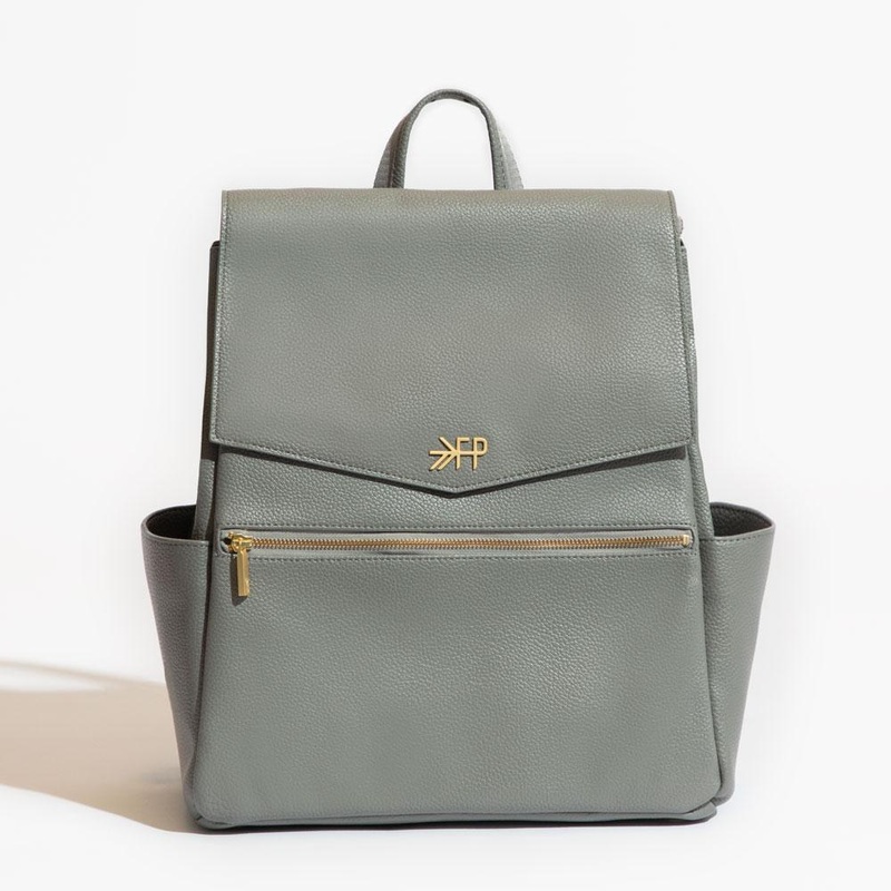 Freshly Picked Classic Diaper Bag, Stone