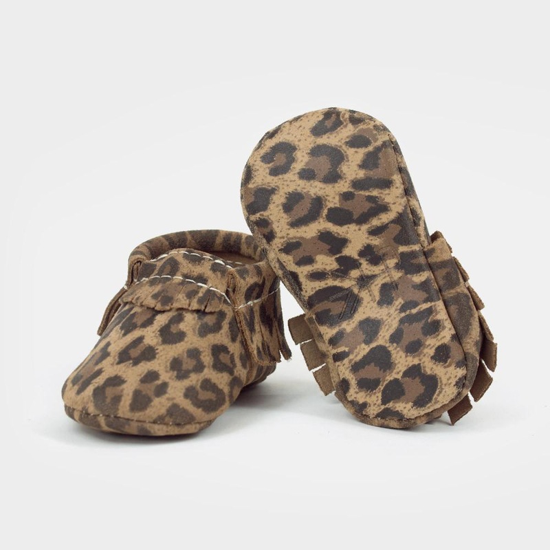 Freshly Picked Leopard Moccasins Size 1 Size 1