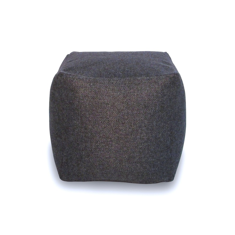 The 1st Chair Nursery 3P Navy Small Square Poufette