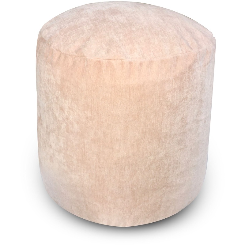 The 1st Chair Nursery 3P Pink Blush Small Round Poufette