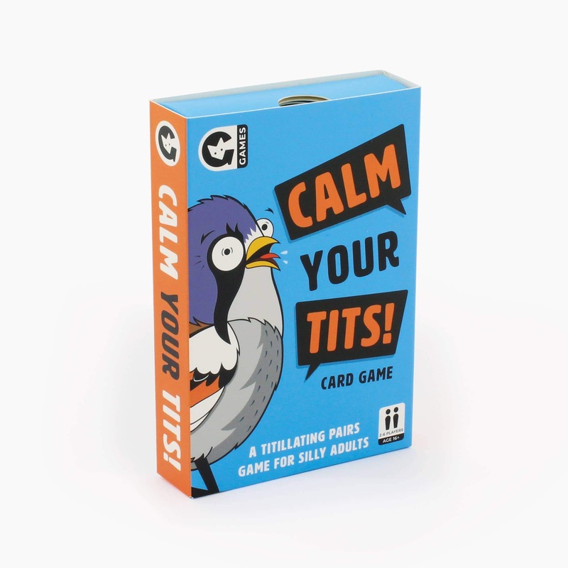 Ginger Fox Calm Your Tits Card Game