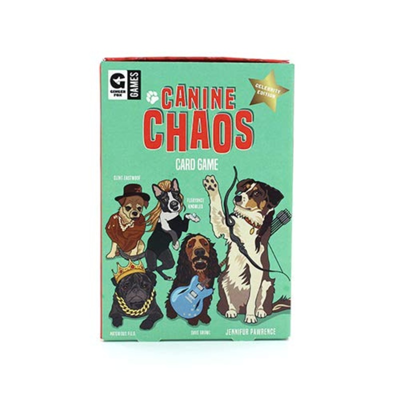 Ginger Fox Canine Chaos Card Swapping Game Canine Crazy Game