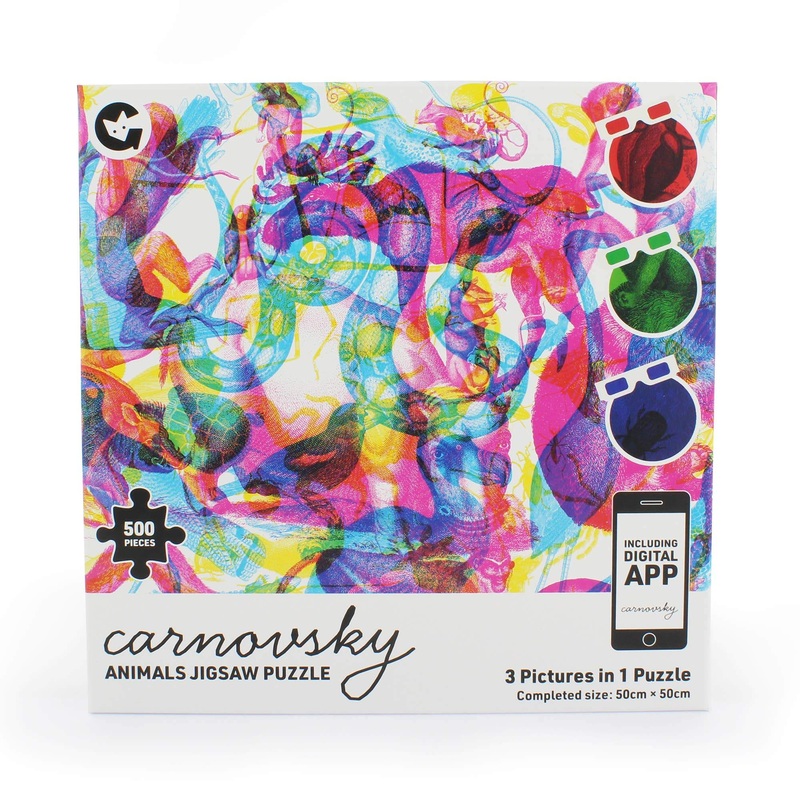 Ginger Fox Carnovsky Animals Jigsaw Puzzle