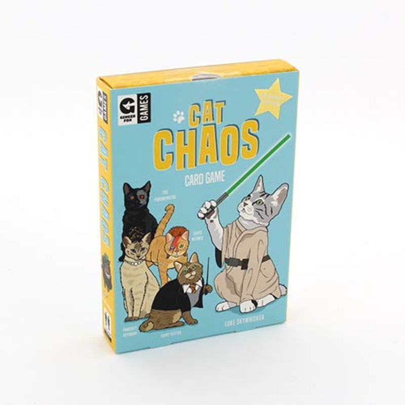Ginger Fox Cat Chaos Card Swapping Game Cat Craziness Game