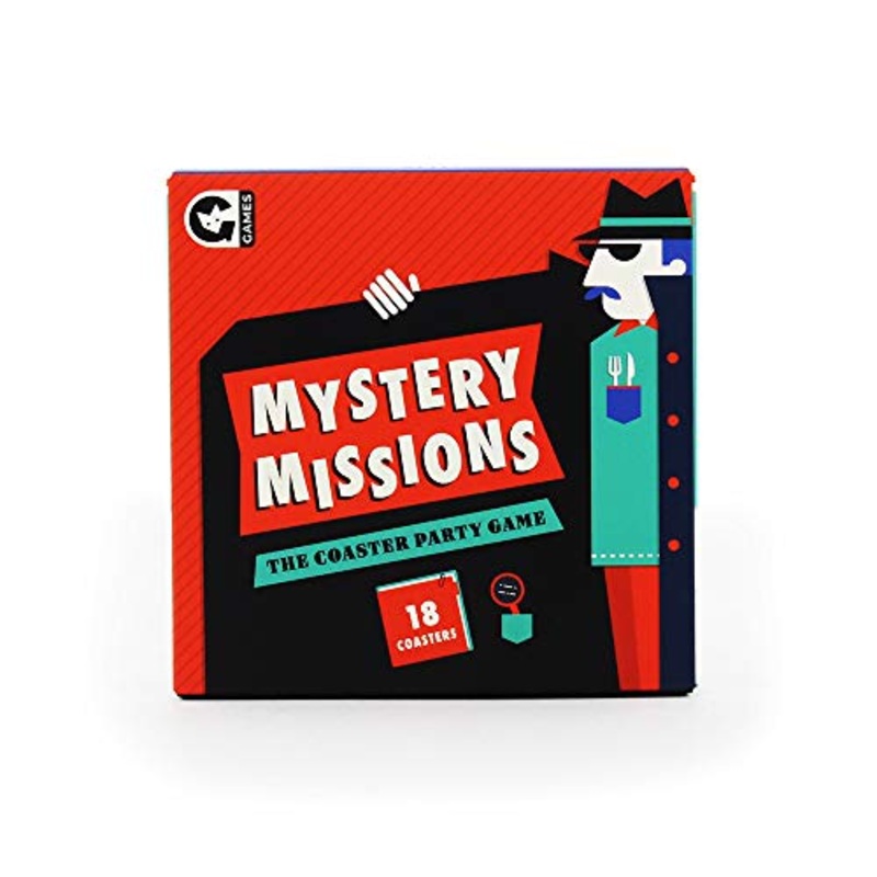 Ginger Fox Mystery Missions Coaster Card Game