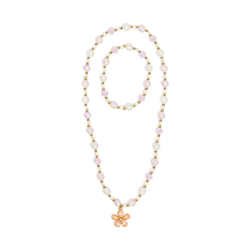 Great Pretenders USA Beautiful Bloom Necklace Bracelet Set