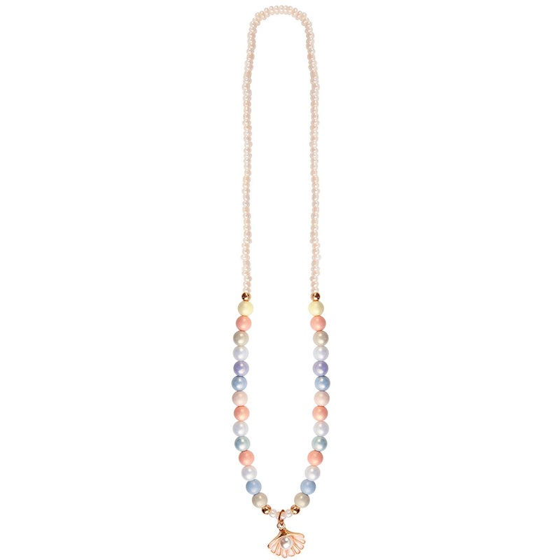 Great Pretenders USA Boutique Pastel Shell Necklace