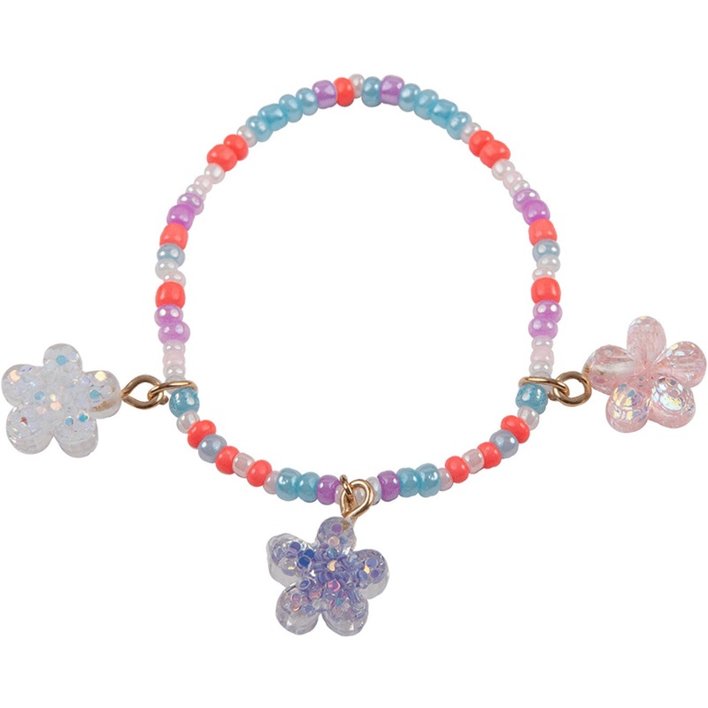 Great Pretenders USA Boutique Shimmer Flower Bracelet