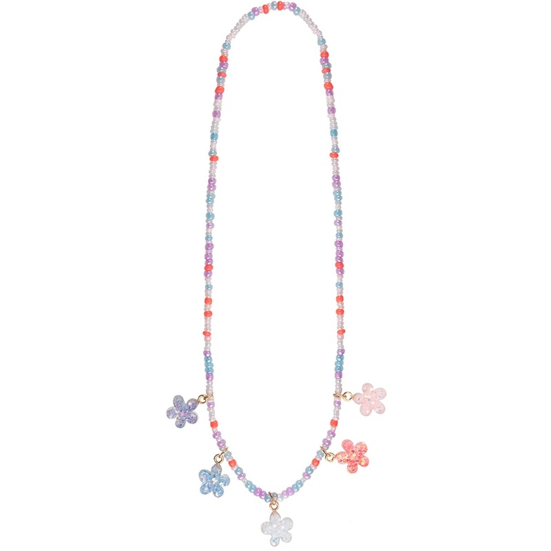 Great Pretenders USA Boutique Shimmer Flower Necklace
