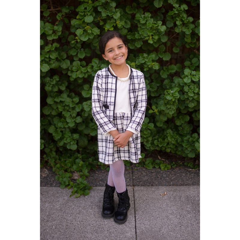 Great Pretenders USA Coco The Fashionista Dress, Jacket & Pearls, Size 3-4