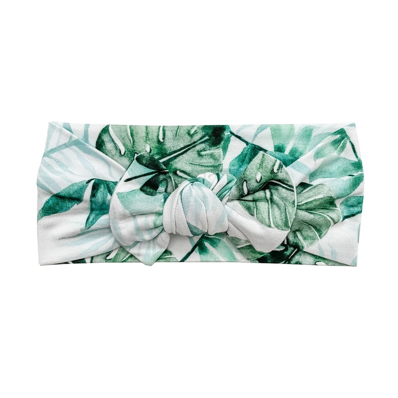 Florida Kid Co. Palm Leaf Headband Bow
