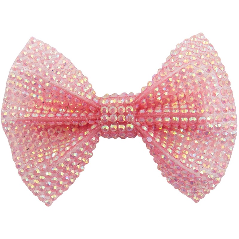 Great Pretenders USA Boutique Pink Gem Bow Hairclip