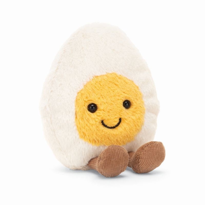JellyCat Amuseable Boiled Egg, Happy