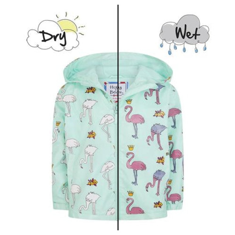 Magic Forest Flamingo Packaway Raincoat, 2 Years