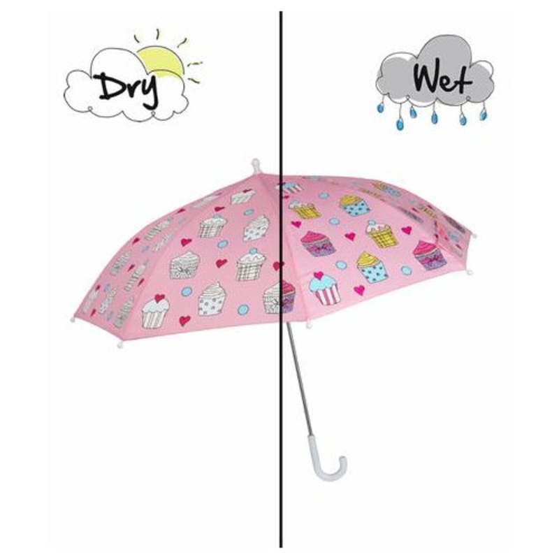 Magic Forest Pink Cupcake Umbrella