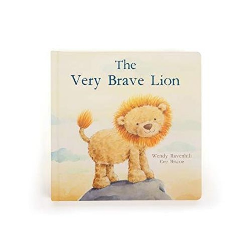 Jellycat The Very Brave Lion Book