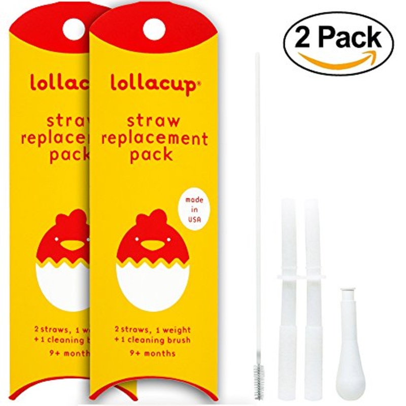 Lollaland Lollacup Straw Replacement Kit 2 Pack