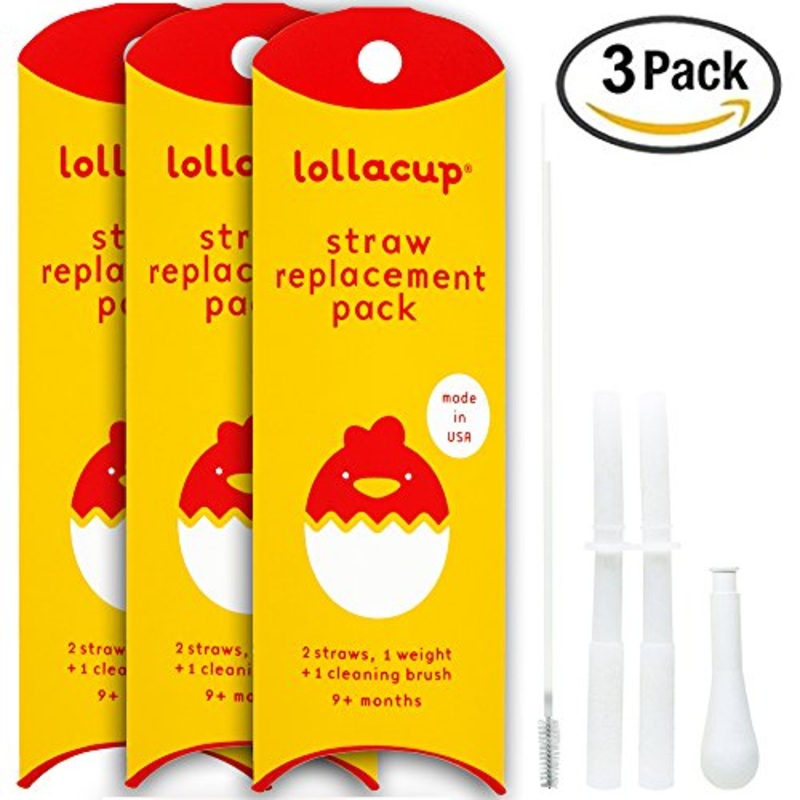 Lollaland Lollacup Straw Replacement Kit 3 Pack