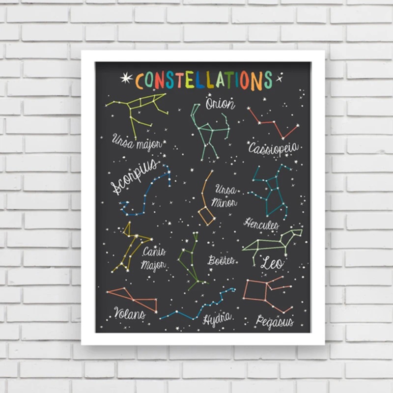 Lucy Darling Constellations Art Print 11" x 14"
