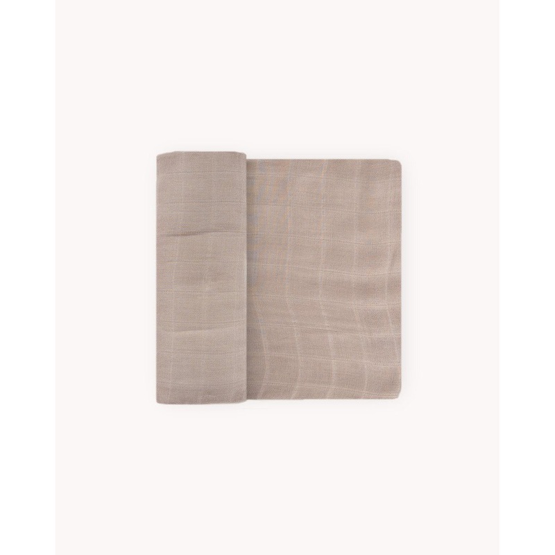 Little Unicorn Deluxe Muslin Swaddle Single, Oatmeal