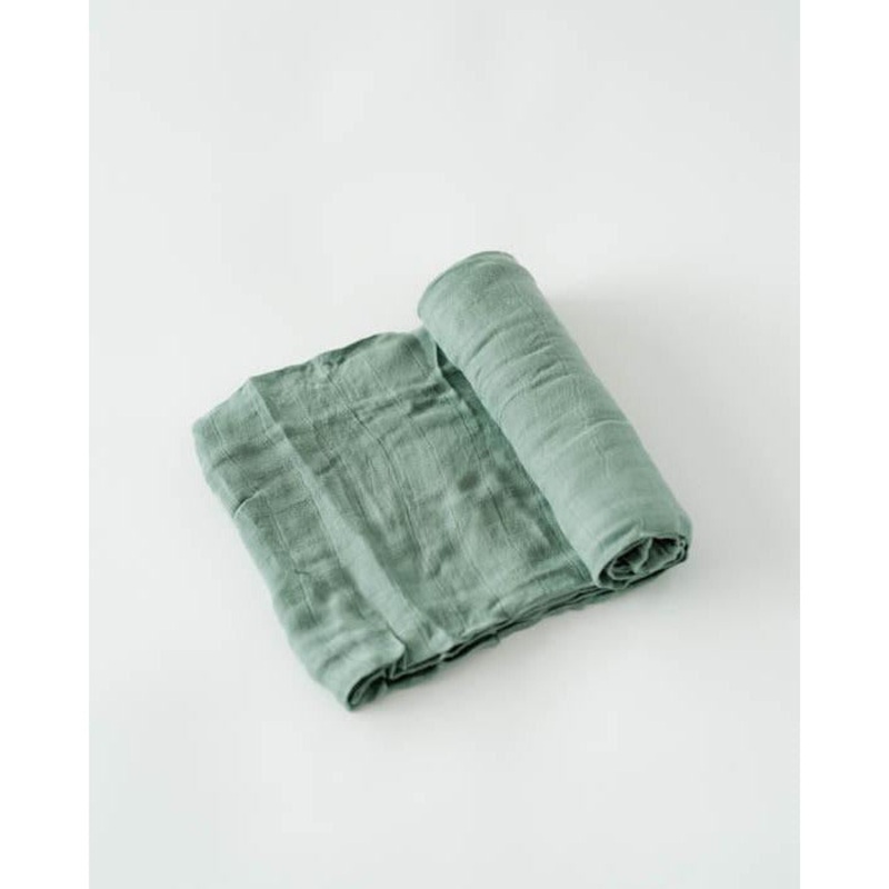 Little Unicorn Deluxe Muslin Swaddle Single, Sage