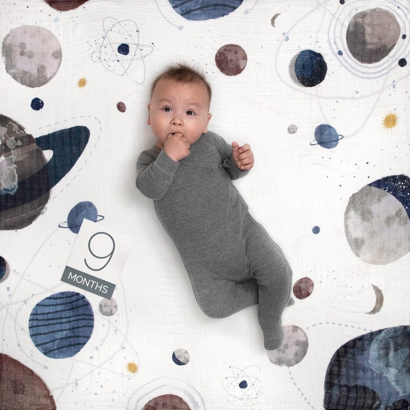 Little Unicorn Photo Blanket, Planetary