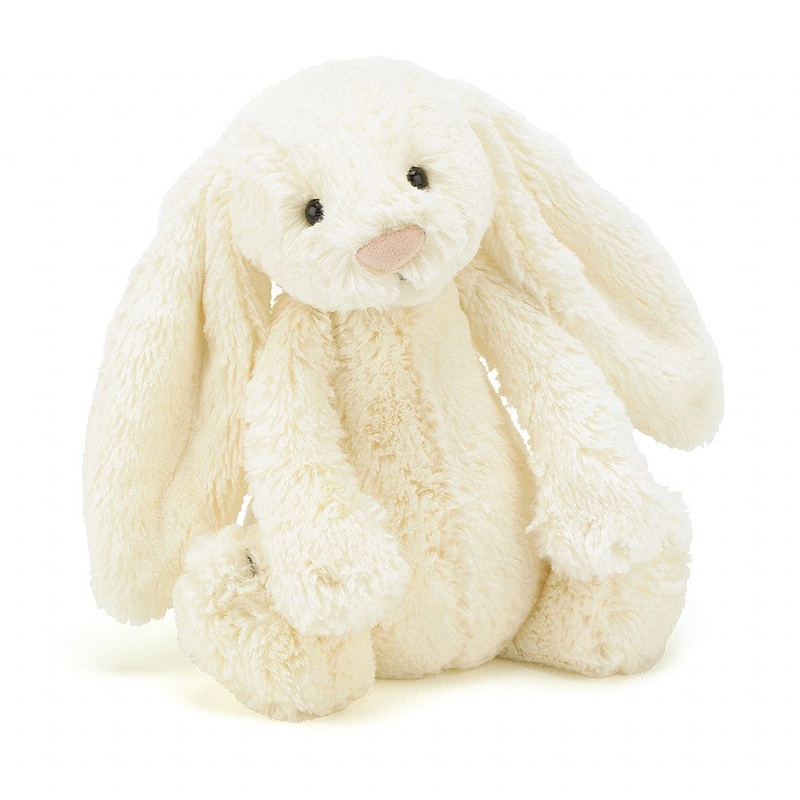 Jellycat Bashful Cream Bunny, Medium