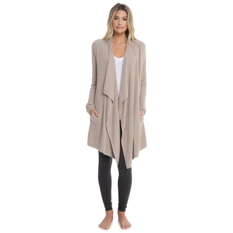 Barefoot Dreams COZYCHIC LITE ISLAND WRAP TAUPE, L/XL