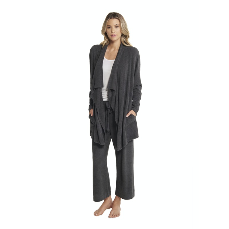 Barefoot Dreams COZYCHIC ULTRA LITE HI/LO CAR CARBON, X-Large