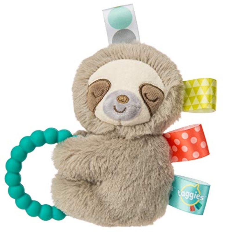 Mary Meyer Molasses Sloth-Rattle Molasses Sloth Rattle