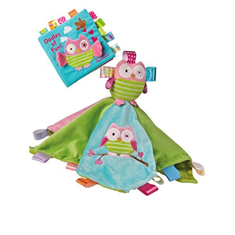 Mary Meyer Oodles the Owl Character Blanket and Soft Book Oodels the Owl Character Blanket and Soft Book