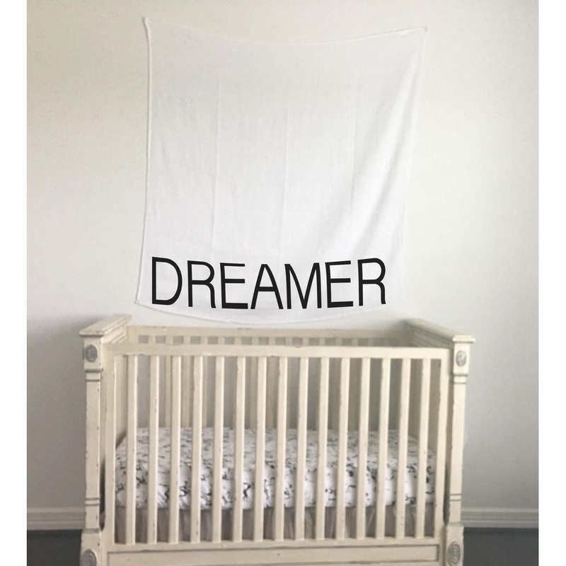 Modern Burlap Dreamer Organic Cotton Muslin Swaddle Blanket