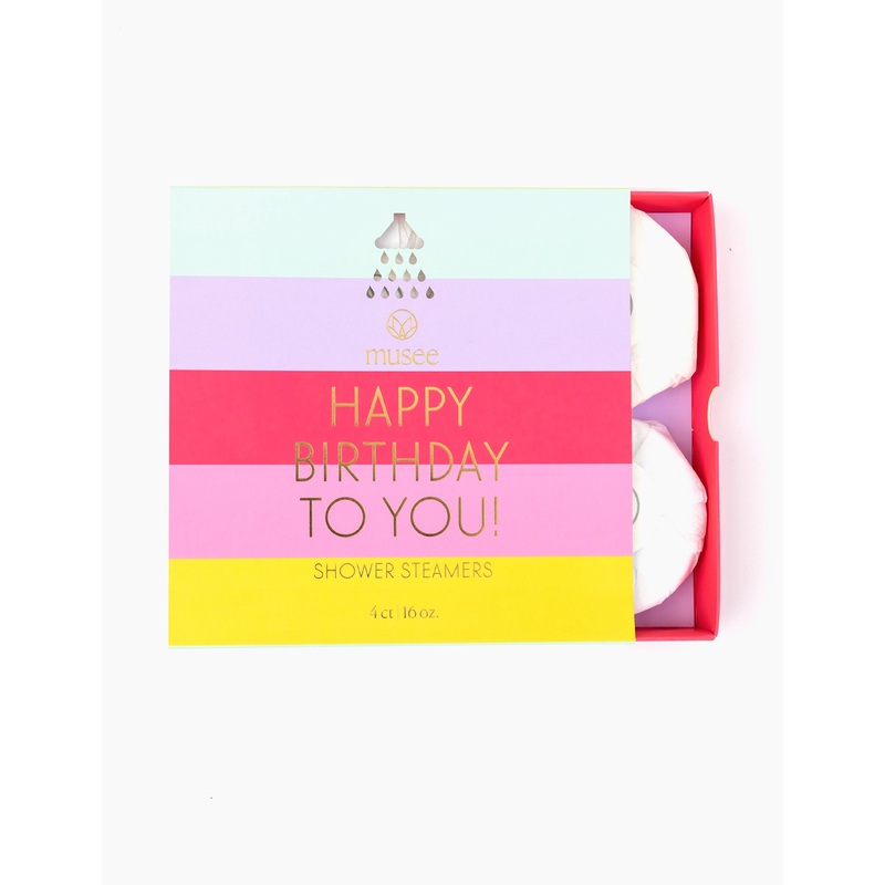 Musee Bath Happy Birthday To You! Showers Steamers